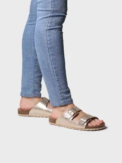 GHANA-QT - Women's Double Buckle Sandal