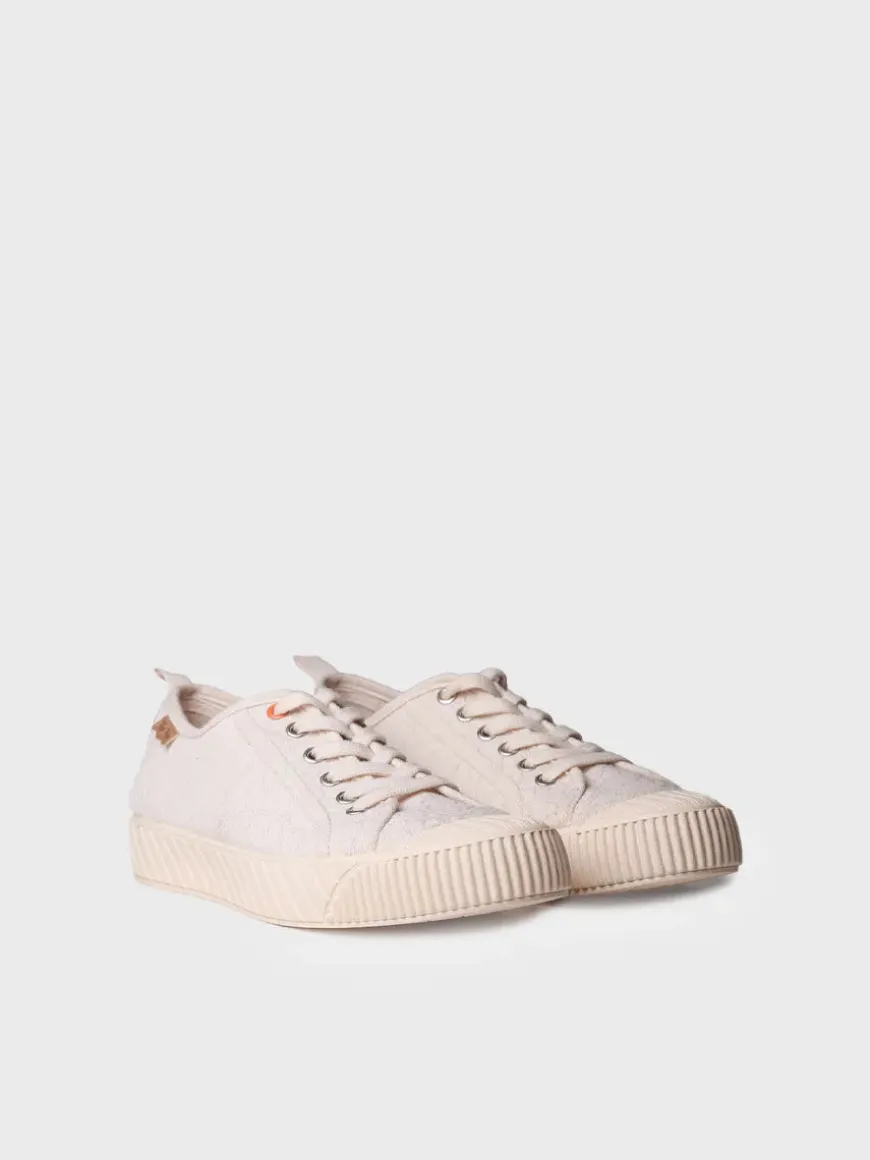 GILDA-RB - Women's low-top trainers in recycled fabric