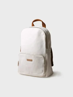 GLORIA - Cotton backpack with vegan suede straps