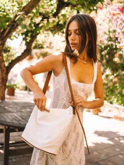 GOA - Women's cotton bag with adjustable strap