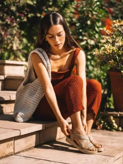 GOIA - Vegan women's crochet bag