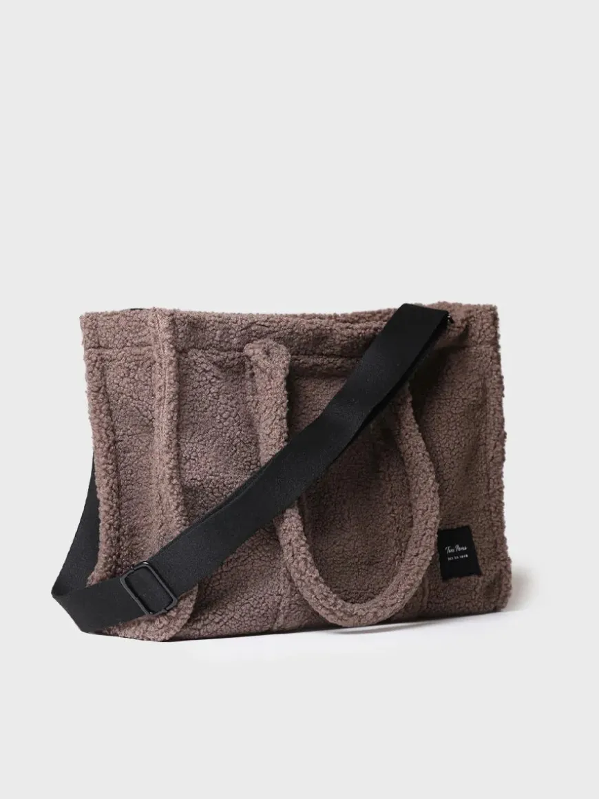GWEN - Bolso shopper de mujer tipo borrego | GWEN