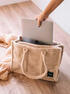 GWEN - Bolso shopper de mujer tipo borrego | GWEN