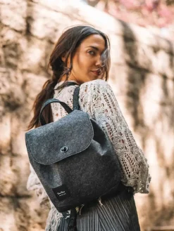 HARPER - Felt backpack