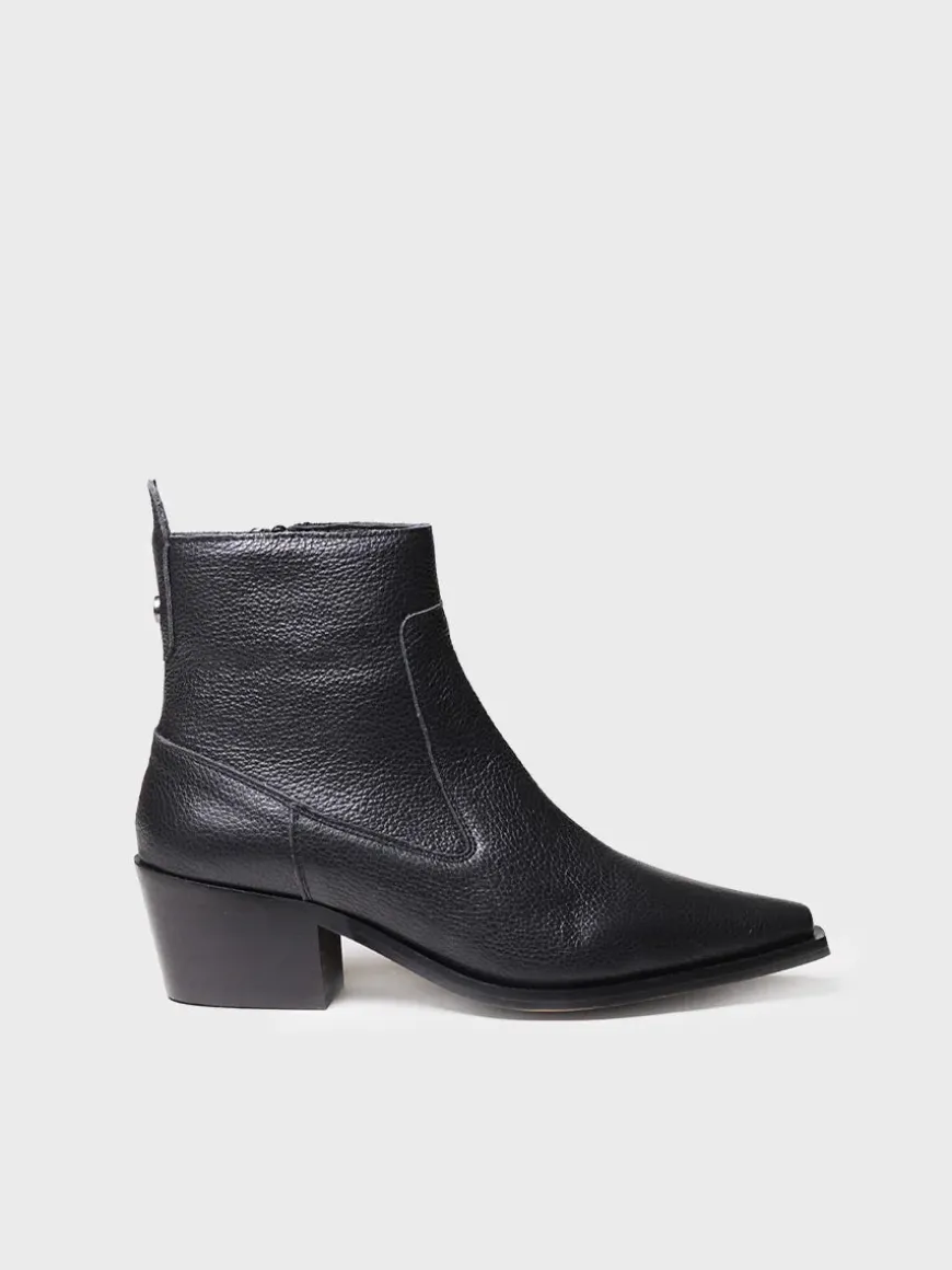 IKIA-P - Women's leather Ankle boot