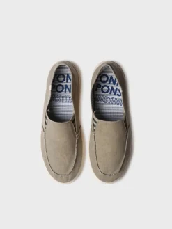 ILARI - Men's closed shoe in cotton with side elastics