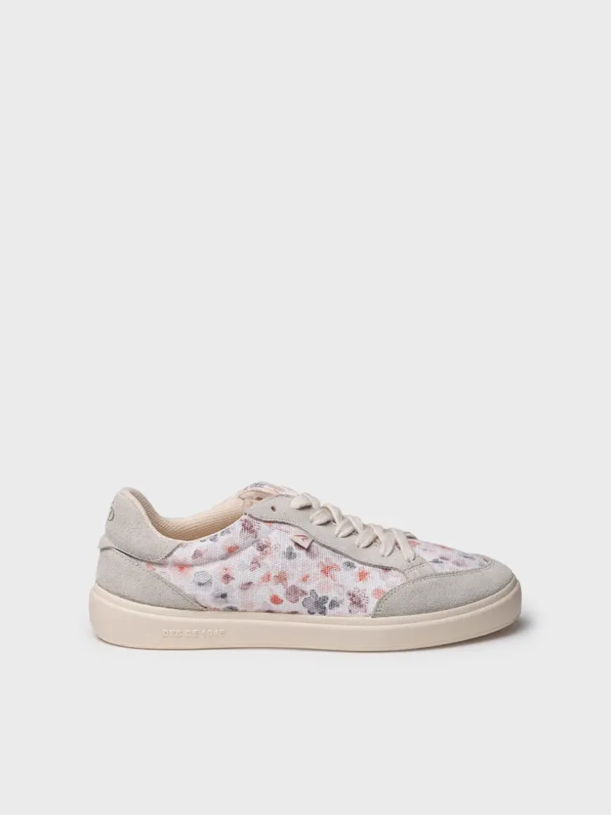 ILDA - Women's athletic shoe with floral print
