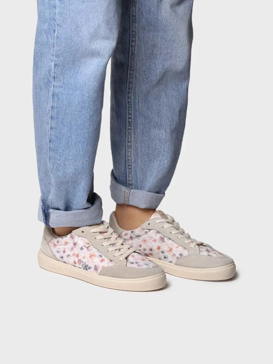 ILDA - Women's athletic shoe with floral print