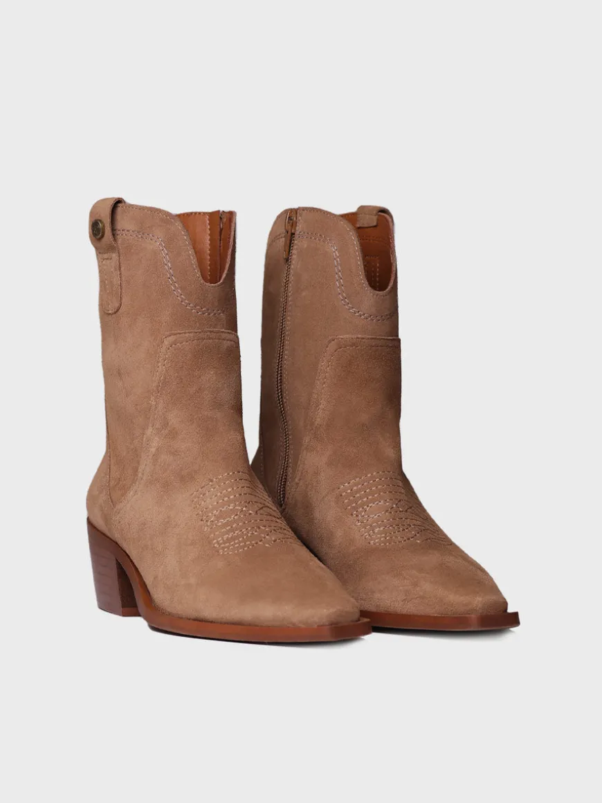 IRENE-SY - Women's Ankle boot in Suede