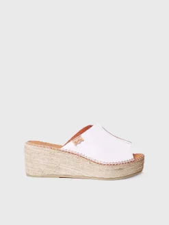 IVONNE - Slingback leather espadrilles