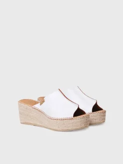 IVONNE - Slingback leather espadrilles