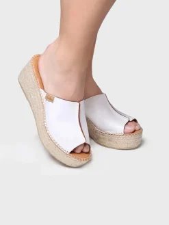 IVONNE - Slingback leather espadrilles