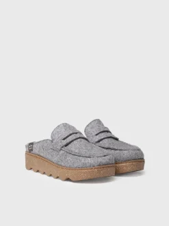 JADEN-FR - Women's slipper with platform sole
