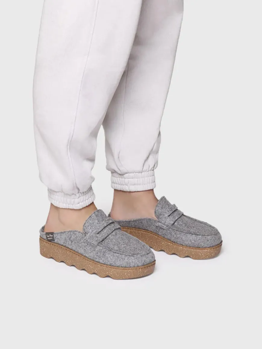 JADEN-FR - Women's slipper with platform sole