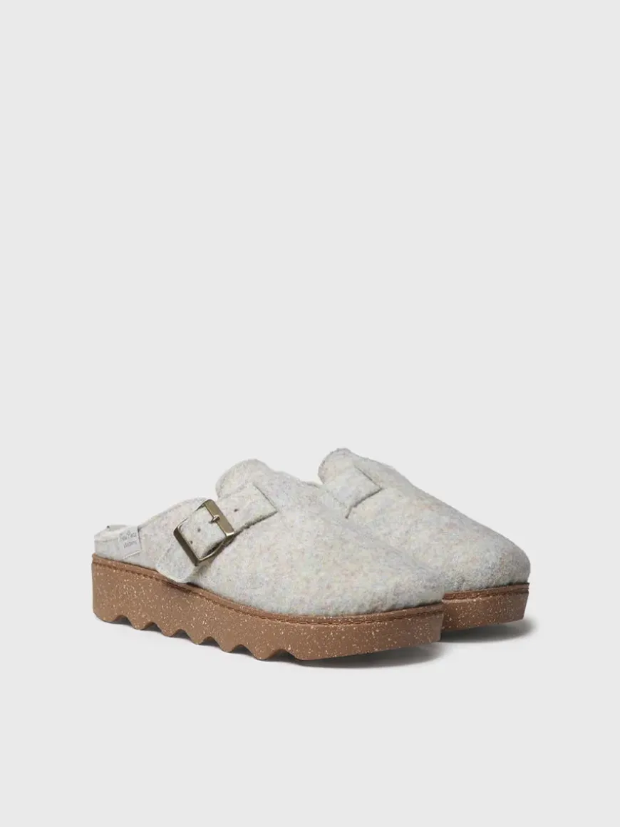 JAELLE-FR - Women's slipper with buckle