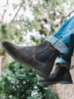JAN-SY - Men's Ankle boot in Suede