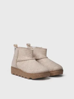JIANA-FR - Women's high-top slipper in recycled felt