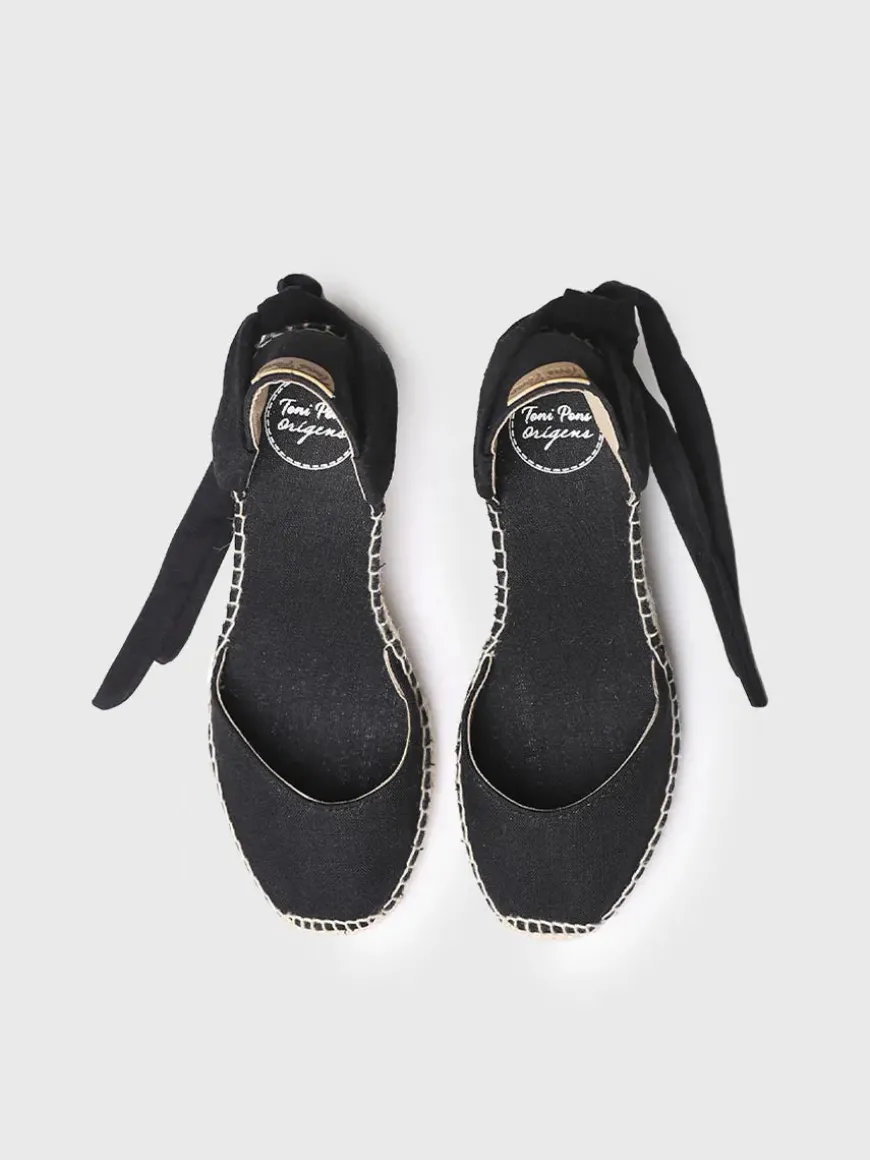 JULIA - Wedge espadrilles with ribbons