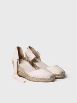 JULIA - Wedge espadrilles with ribbons