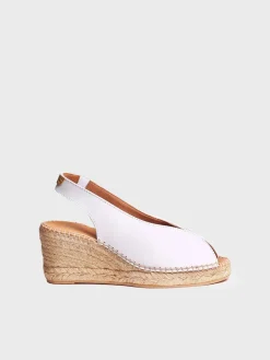LAILA-P - Wedge espadrilles peep toe style