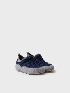 LIOR-UM - Children's Slippers in felt and Padded fabric