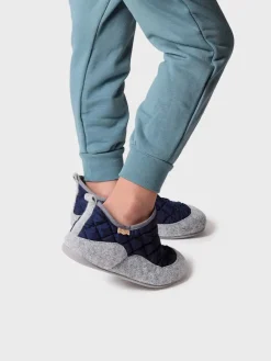 LIOR-UM - Children's Slippers in felt and Padded fabric
