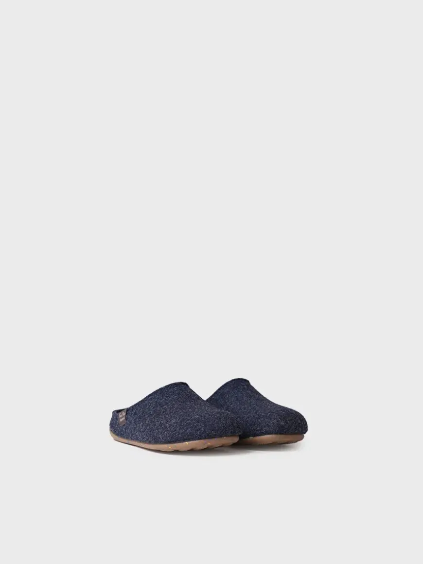LOGAN-FR - Recycled felt slippers for children