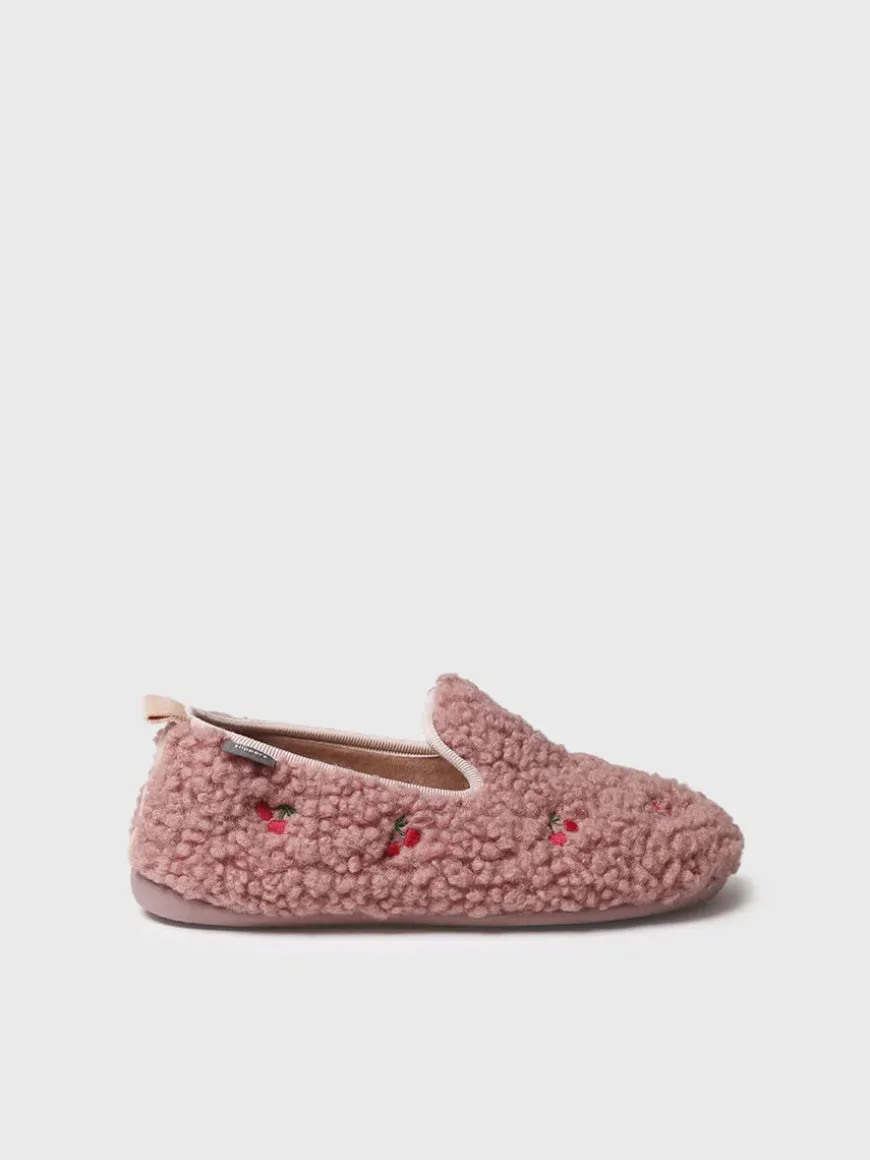 MAILY-BB - Women's slipper with embroidered motifs