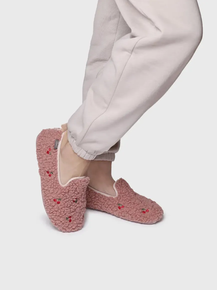 MAILY-BB - Women's slipper with embroidered motifs