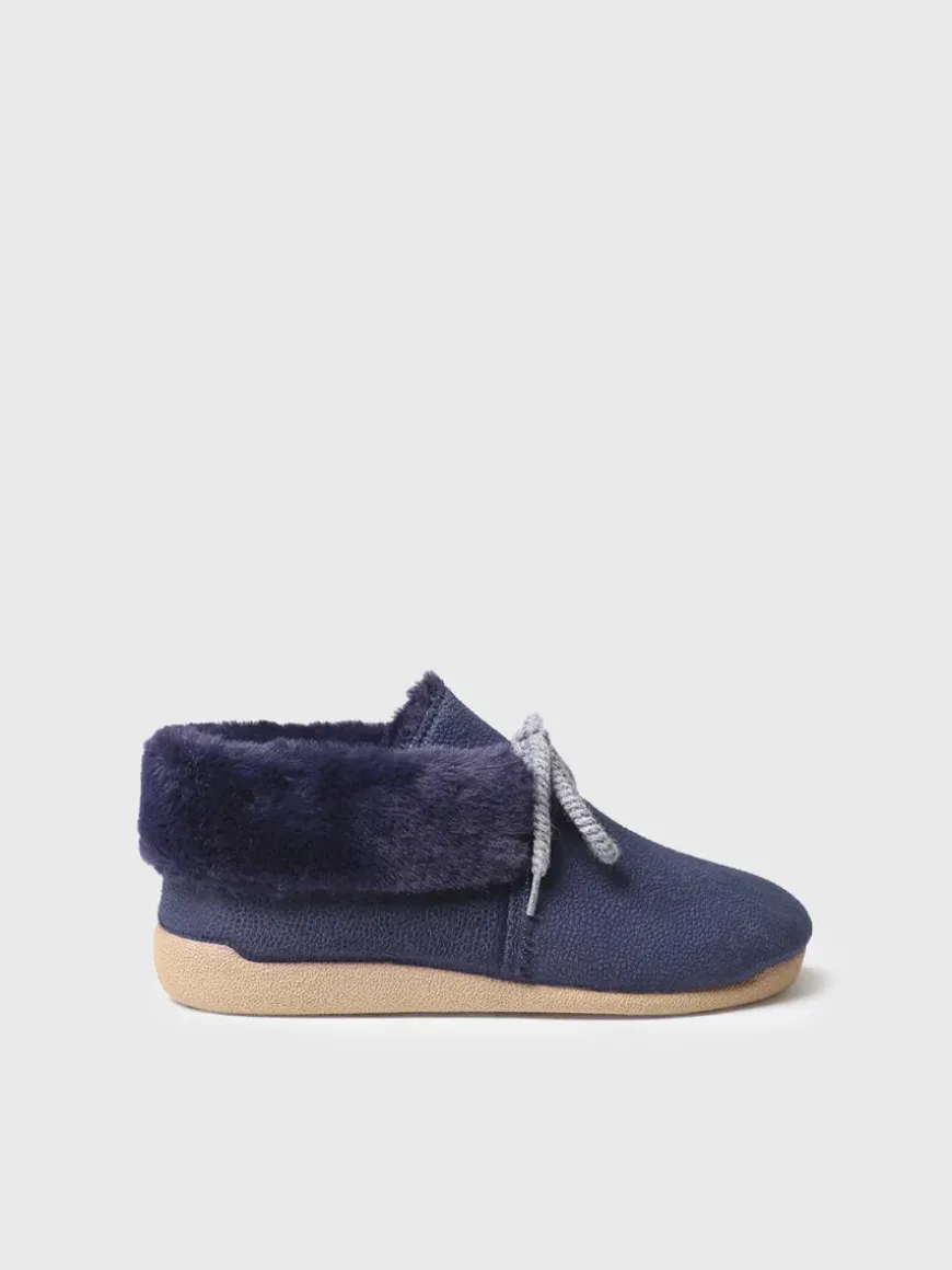 MALMO-BD - Lace-up women's bootie slipper