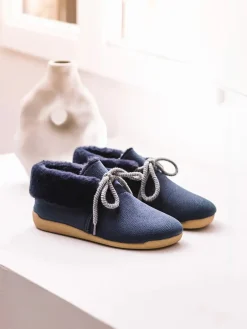MALMO-BD - Lace-up women's bootie slipper