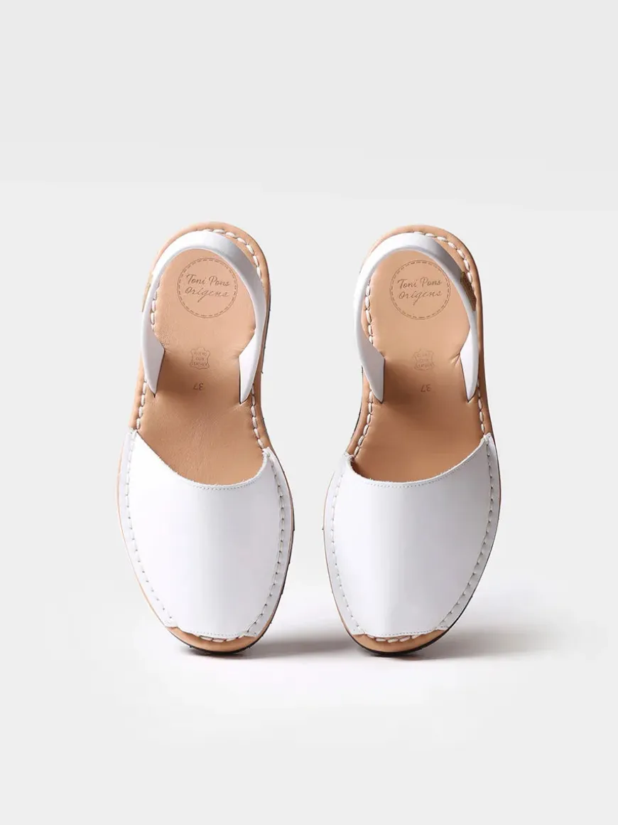 MAO-P - Women's classic menorquine sandals in leather