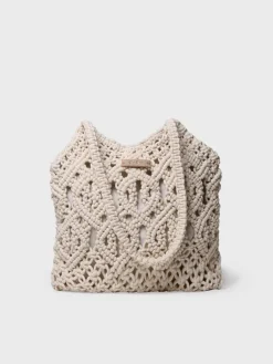 MARISSA - Macramé bag with pocket