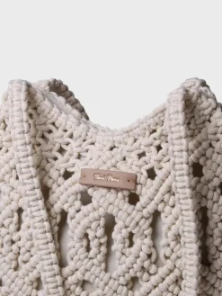 MARISSA - Macramé bag with pocket