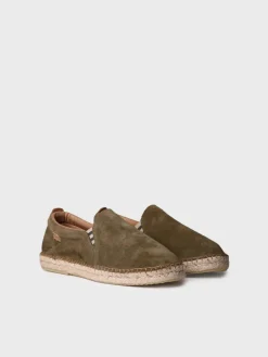 MARTI - Split leather espadrilles for men