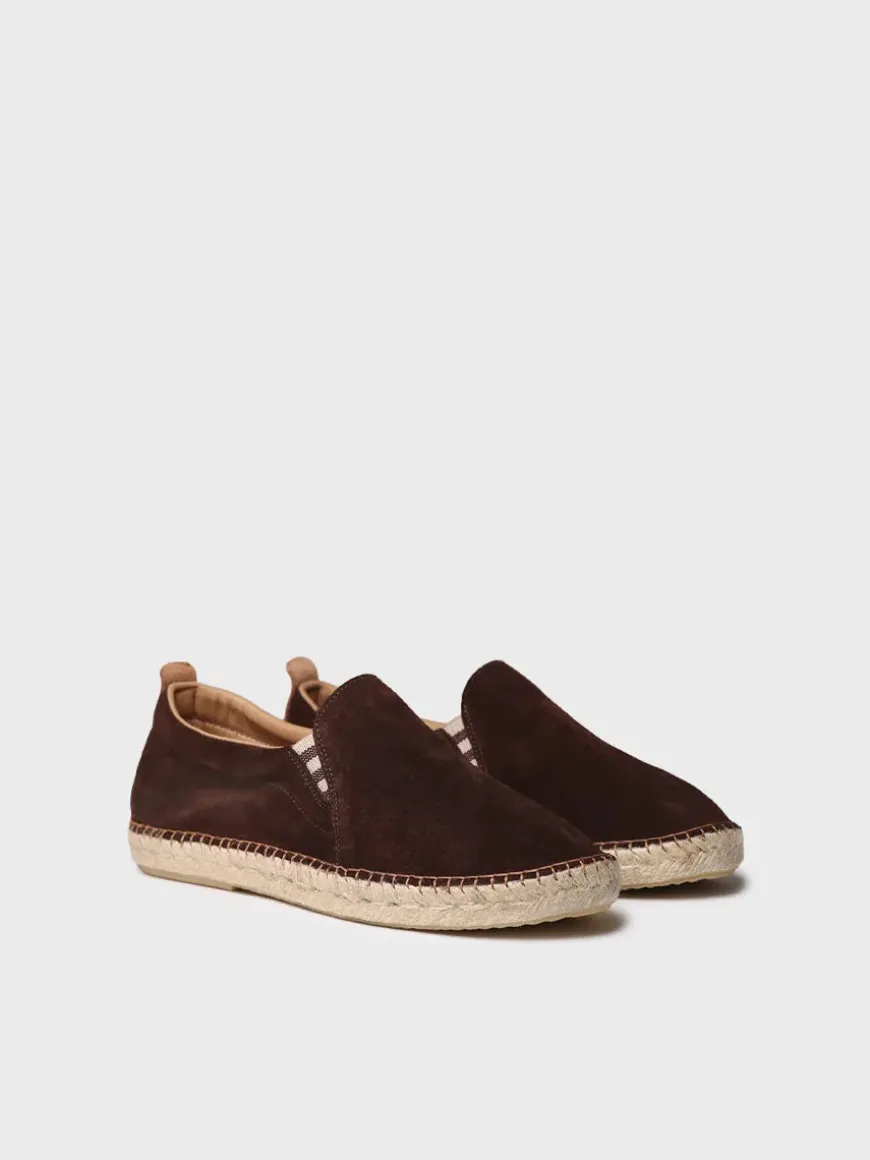MARTI - Split leather espadrilles for men