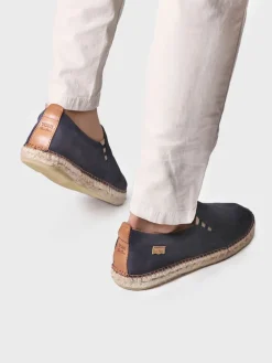 MARTI - Split leather espadrilles for men
