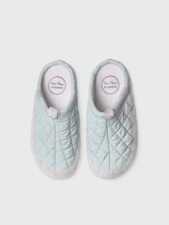 MEL-UM - Women's slippers in padded fabric and felt