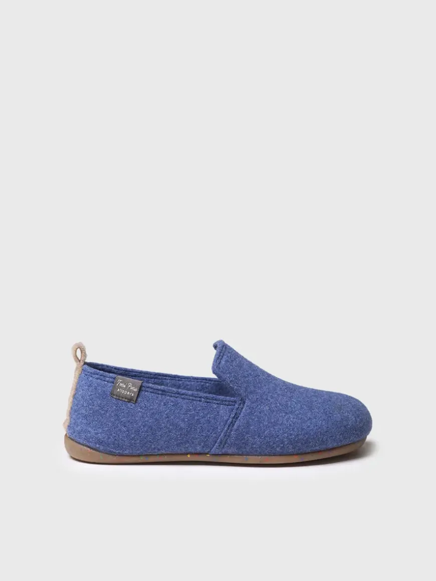 MELVA-FR - Women's slipper in recycled felt