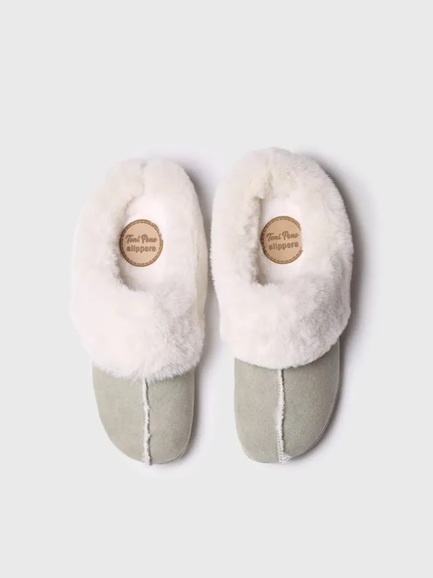 MILAN-TL - Zapatilla de casa para mujer tipo zueco | MILAN-TL