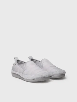 MINSK-TK - Women's navy blue padded fabric slipper