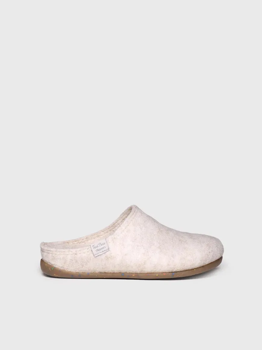MONA-FR - Women's clog-style shoe made from recycled felt