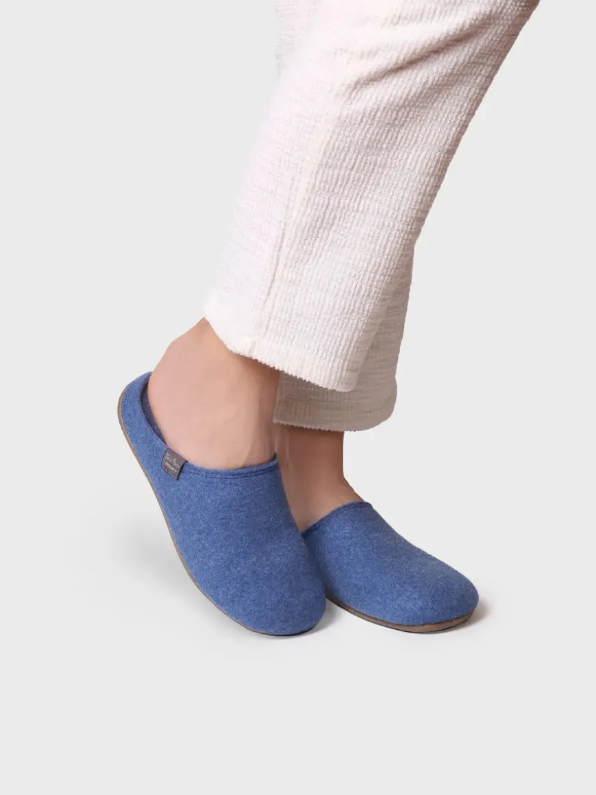 MONA-FR - Women's clog-style shoe made from recycled felt