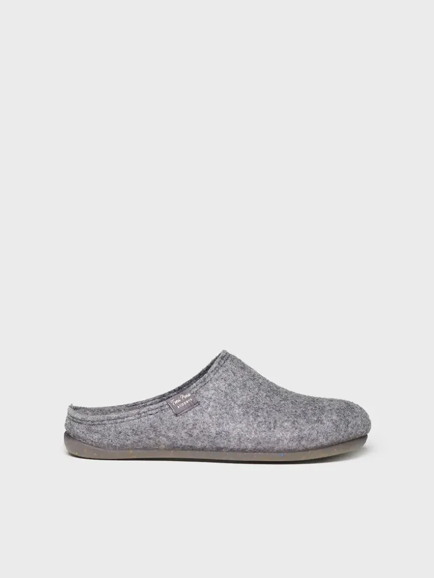 MONA-FR - Women's clog-style shoe made from recycled felt