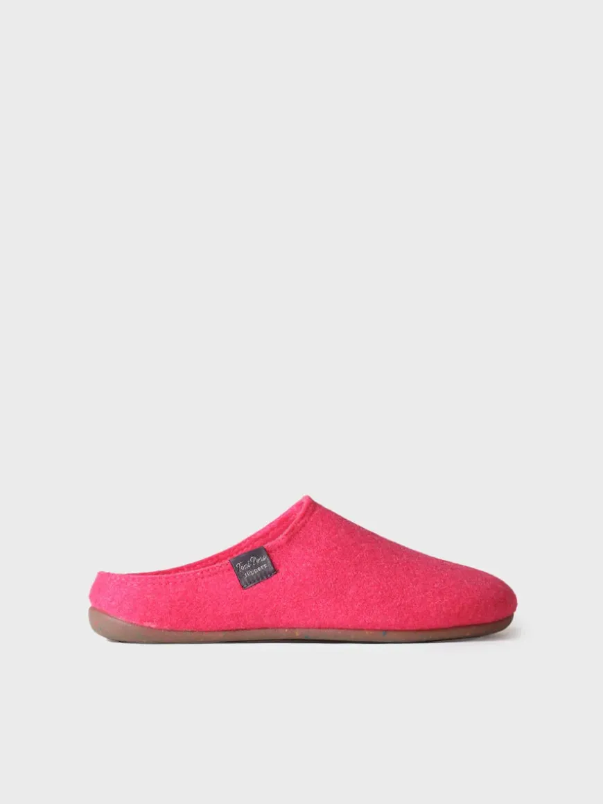 MONA-FR - Women's clog-style shoe made from recycled felt