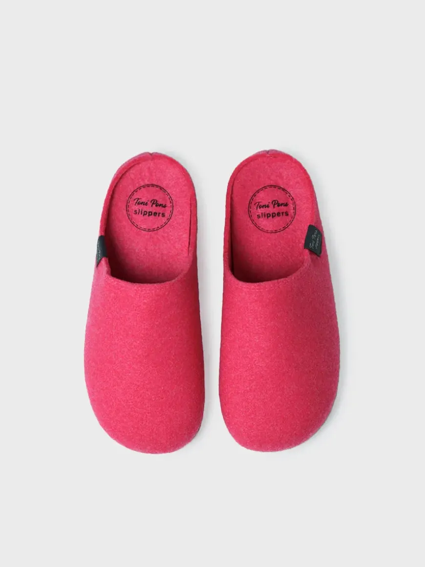 MONA-FR - Women's clog-style shoe made from recycled felt