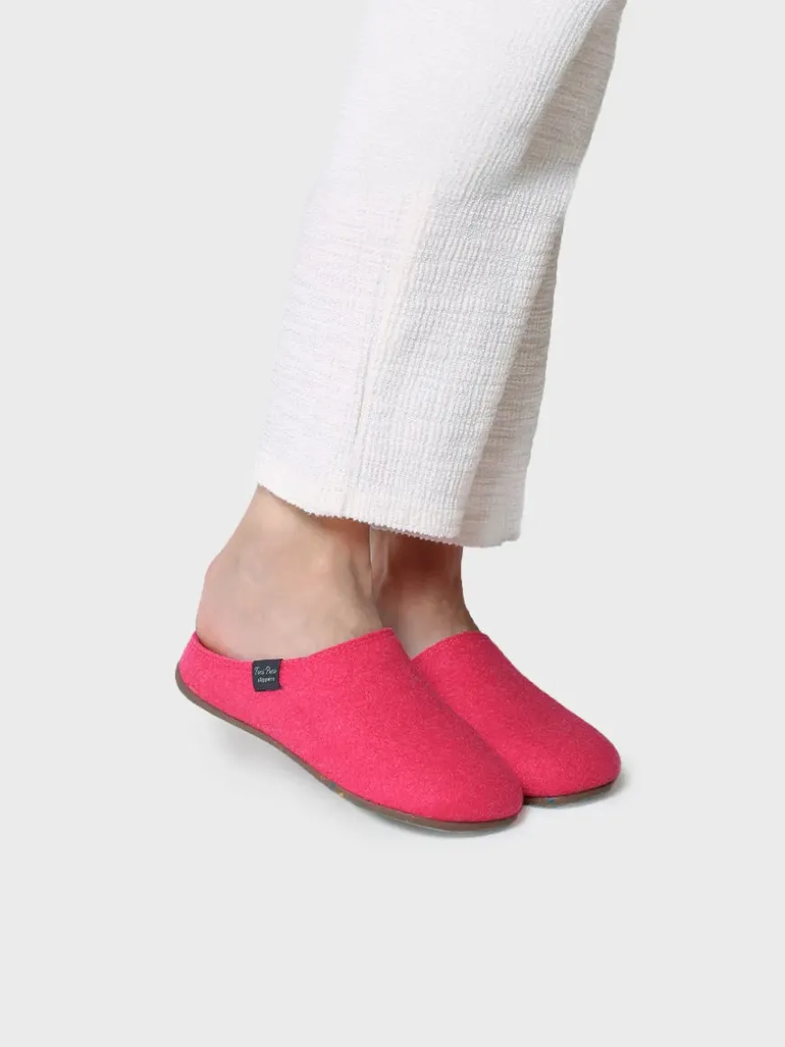 MONA-FR - Women's clog-style shoe made from recycled felt