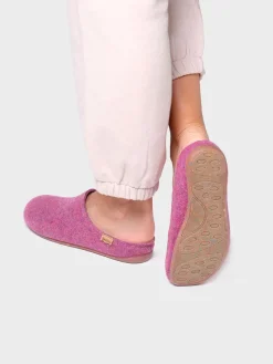 MONA-FR - Women's clog-style shoe made from recycled felt