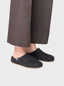 MONA-FR - Women's clog-style shoe made from recycled felt