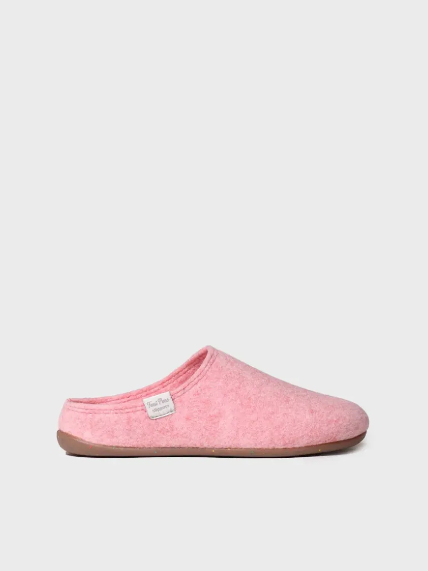 MONA-FR - Women's clog-style shoe made from recycled felt